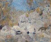 Tom roberts, In a corner on the Macintyre